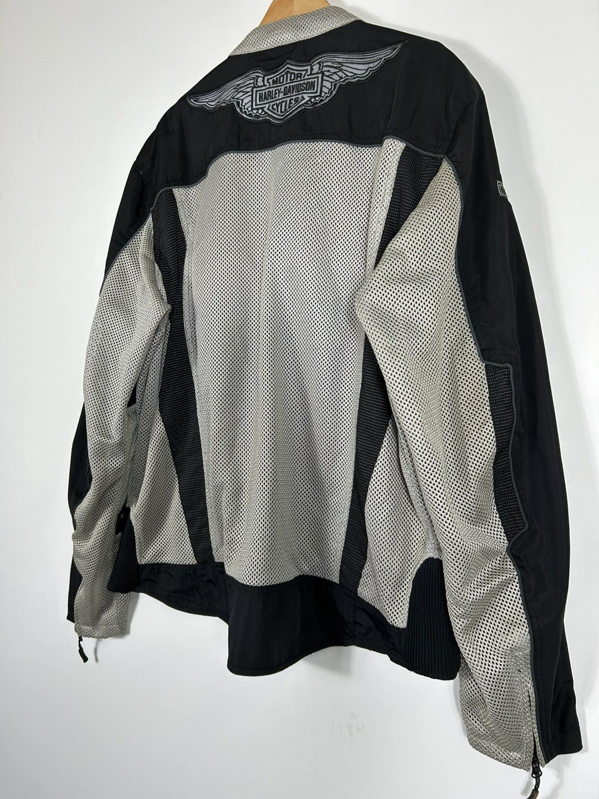 Harley Davidson ⚡️Vintage Harley Davidson Reflective Rider Zipper Jacket Size US XXL / EU 58 / 5 - 19 Thumbnail