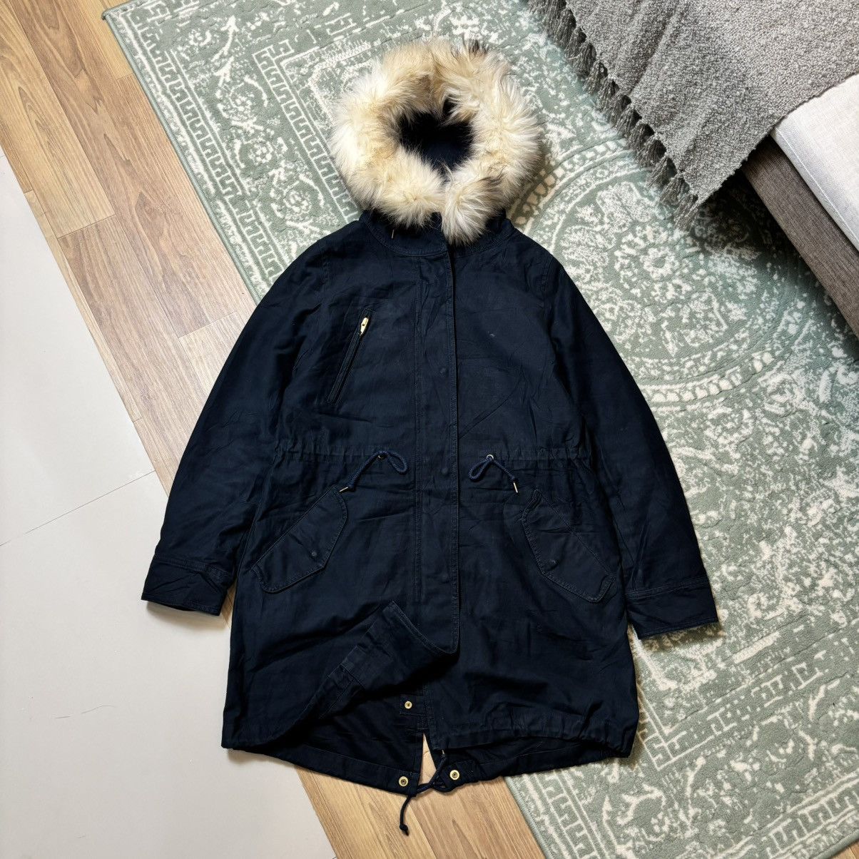 Danton × Designer × Japanese Brand Danton Vetements de travail Fur jacket Size US L / EU 52-54 / 3 - 1 Thumbnail
