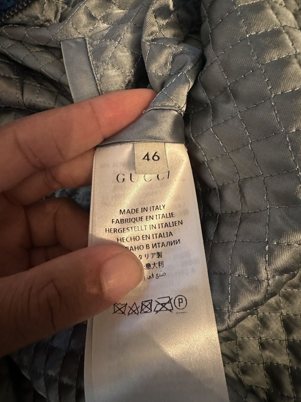 Gucci LOVED Sequin Bomber Jacket