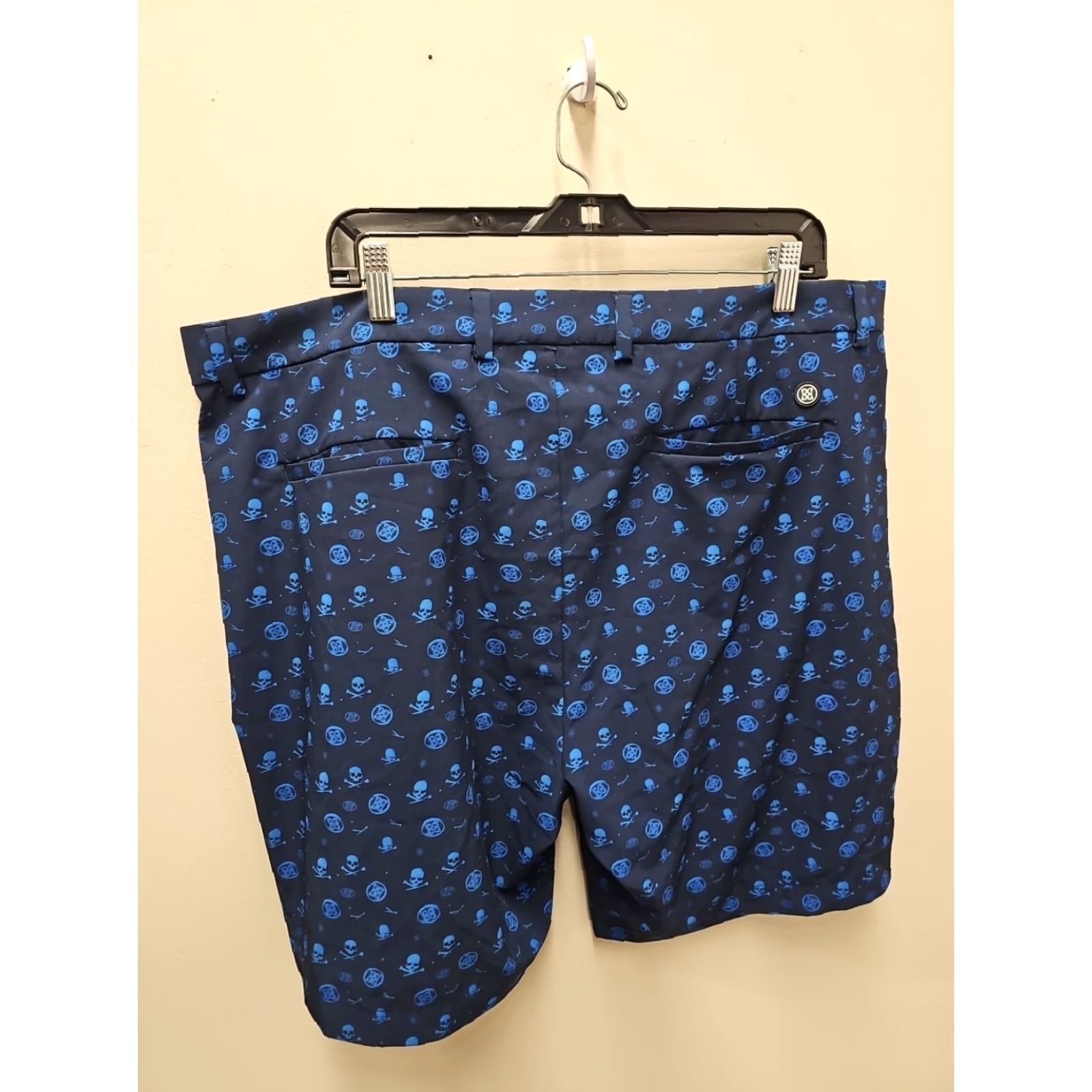 G/FORE G/Fore Shorts Blue Mens Size 40 Skulls Print Golf Size US 40 / EU 56 - 4 Thumbnail