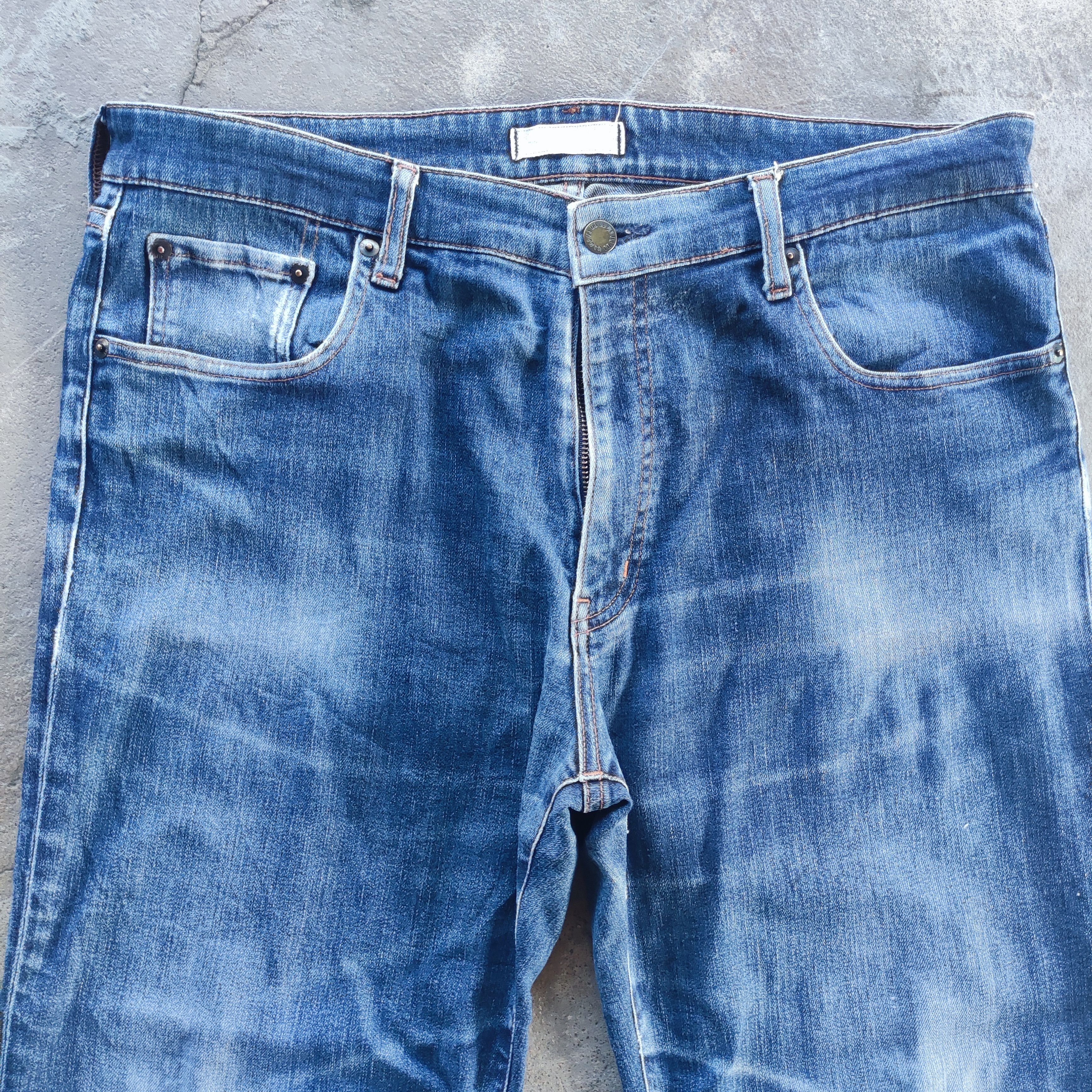 Japanese Brand Vintage Japanese Brand Buggy jeans Distressed Pants Size US 36 / EU 52 - 3 Thumbnail