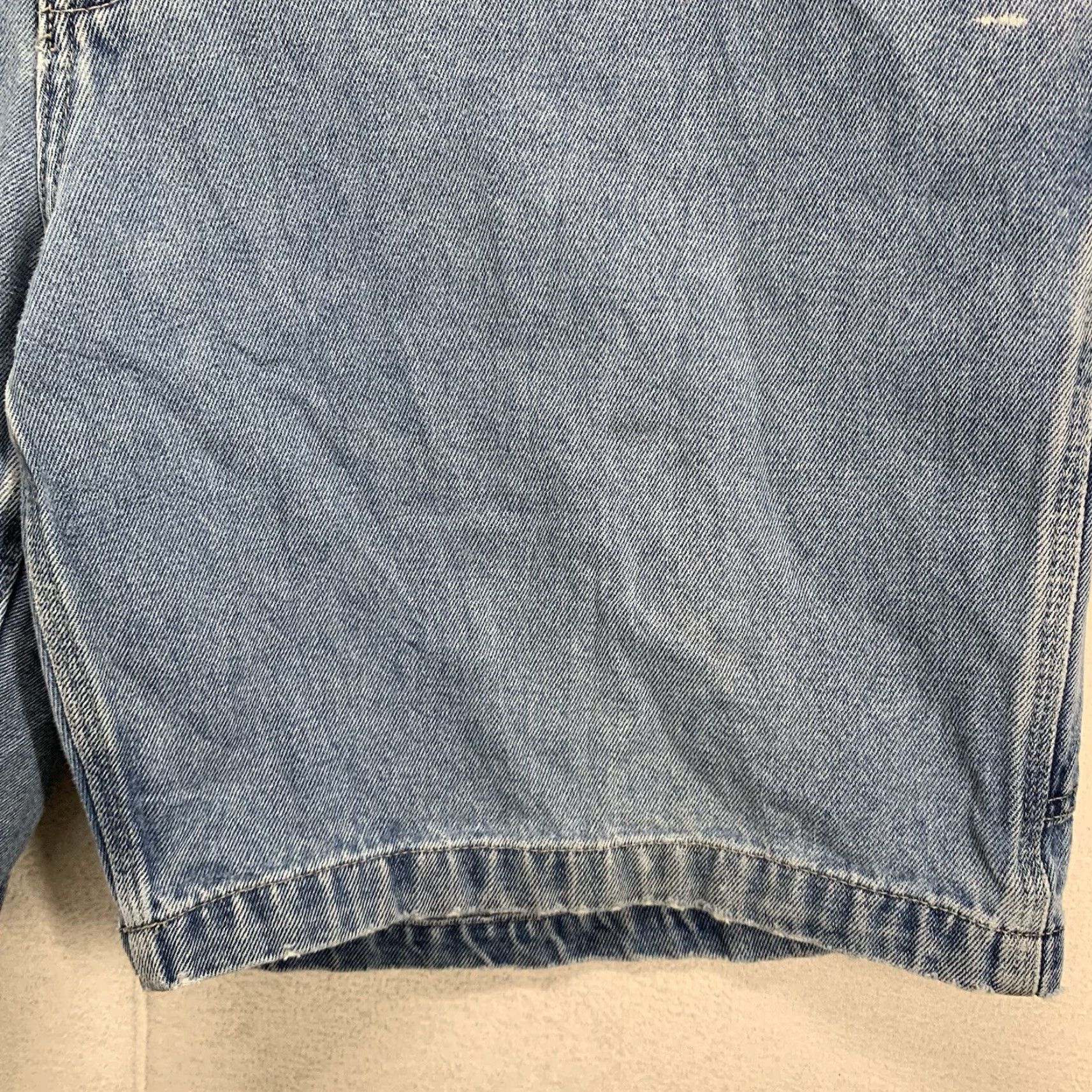 Route 66 VINTAGE Route 66 Mens Shorts Baggy 90s Denim High Rise 42 Blue Cotton Casual Travel Wear Size US 42 / EU 58 - 4 Thumbnail