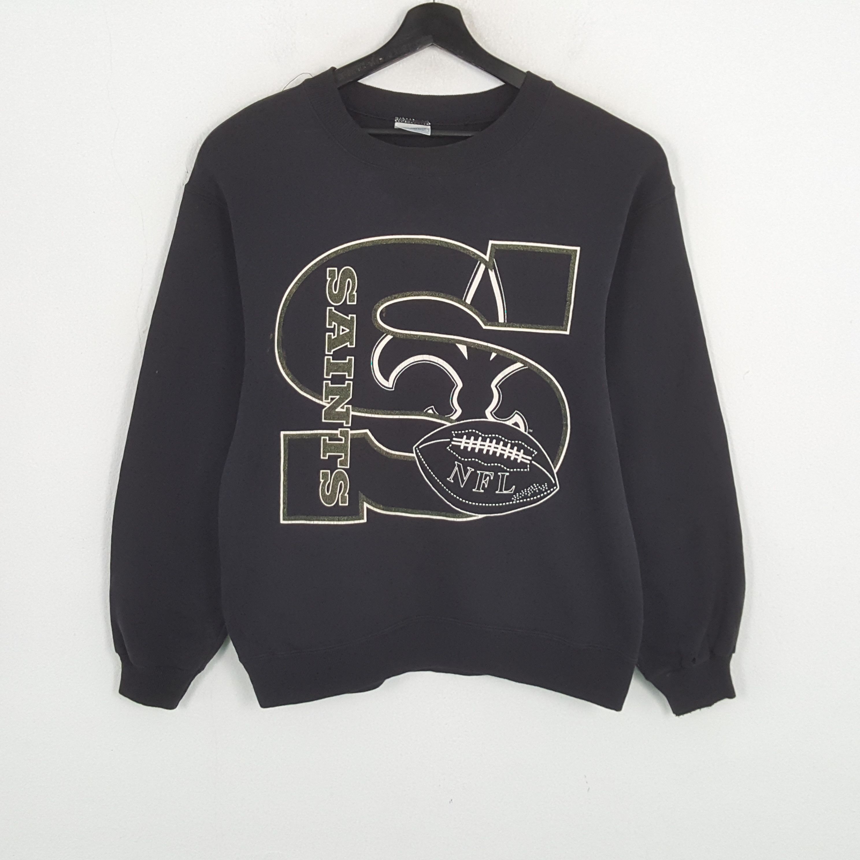 NFL × Vintage New Orleans SAINTS NFL Football Team Vintage Sweatshirt Size US M / EU 48-50 / 2 - 1 Thumbnail
