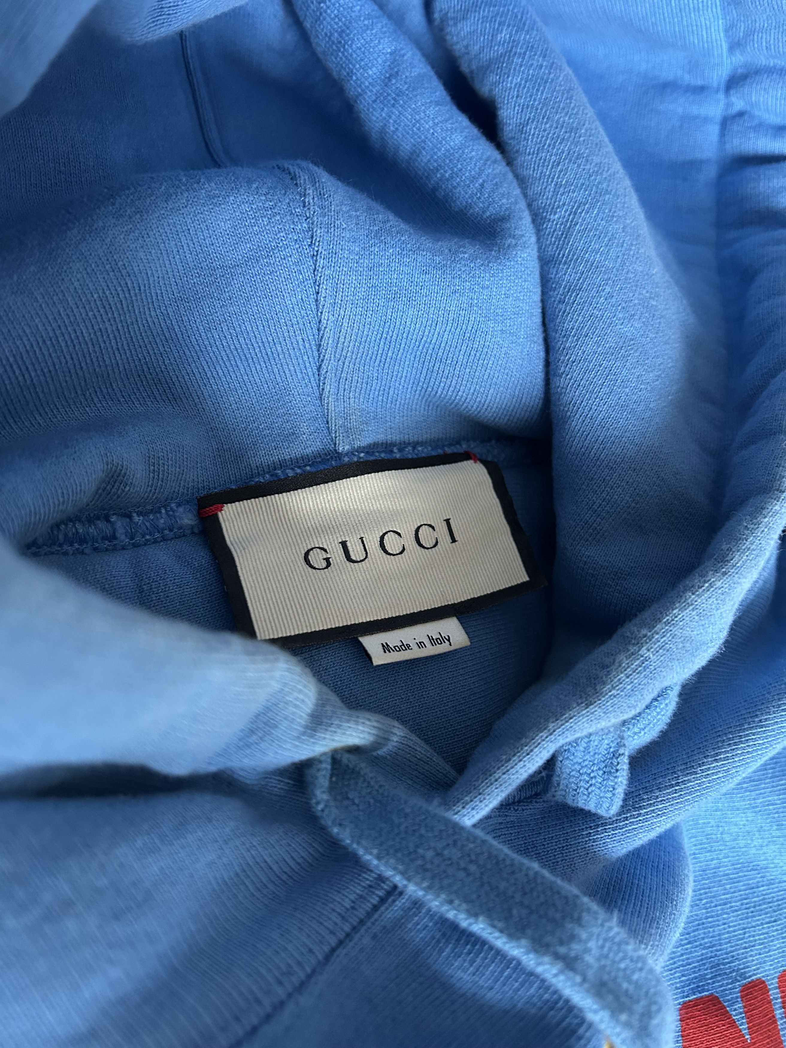 Gucci Gucci Band Print Drawstring Hoodie Size US M / EU 48-50 / 2 - 4 Thumbnail