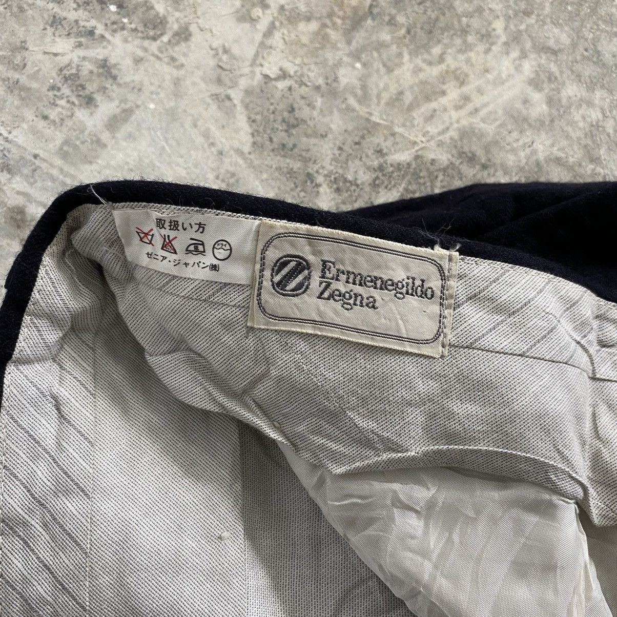 Ermenegildo Zegna 1990’s Ermenegildo Zegna Wool Cashmere Wide Leg Trouser Pant Size US 36 / EU 52 - 14 Thumbnail