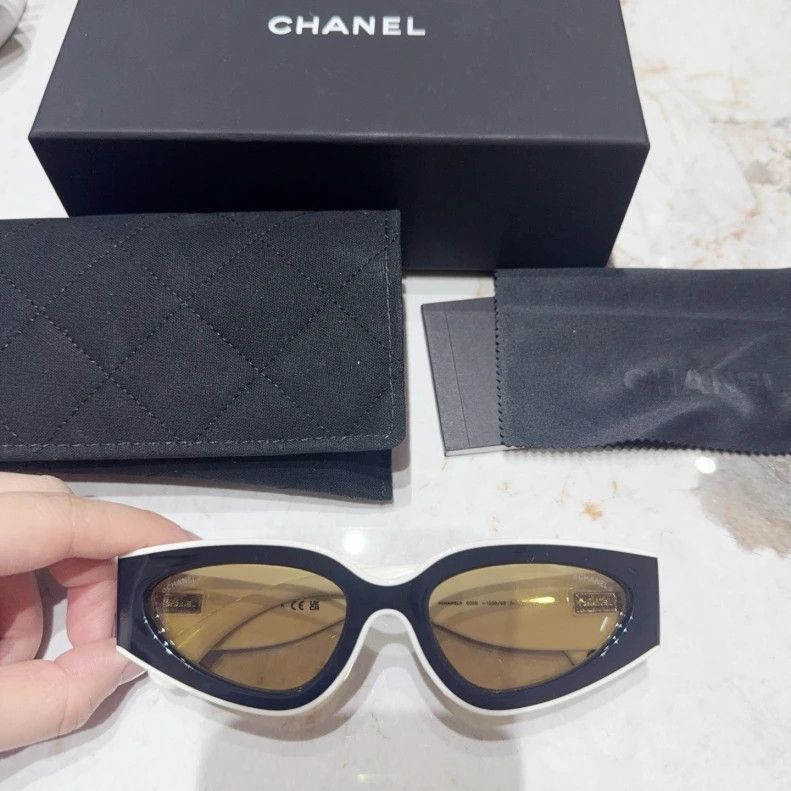 Chanel Chanel 24 new panda colour-matched sunglasses Size ONE SIZE - 1 Thumbnail