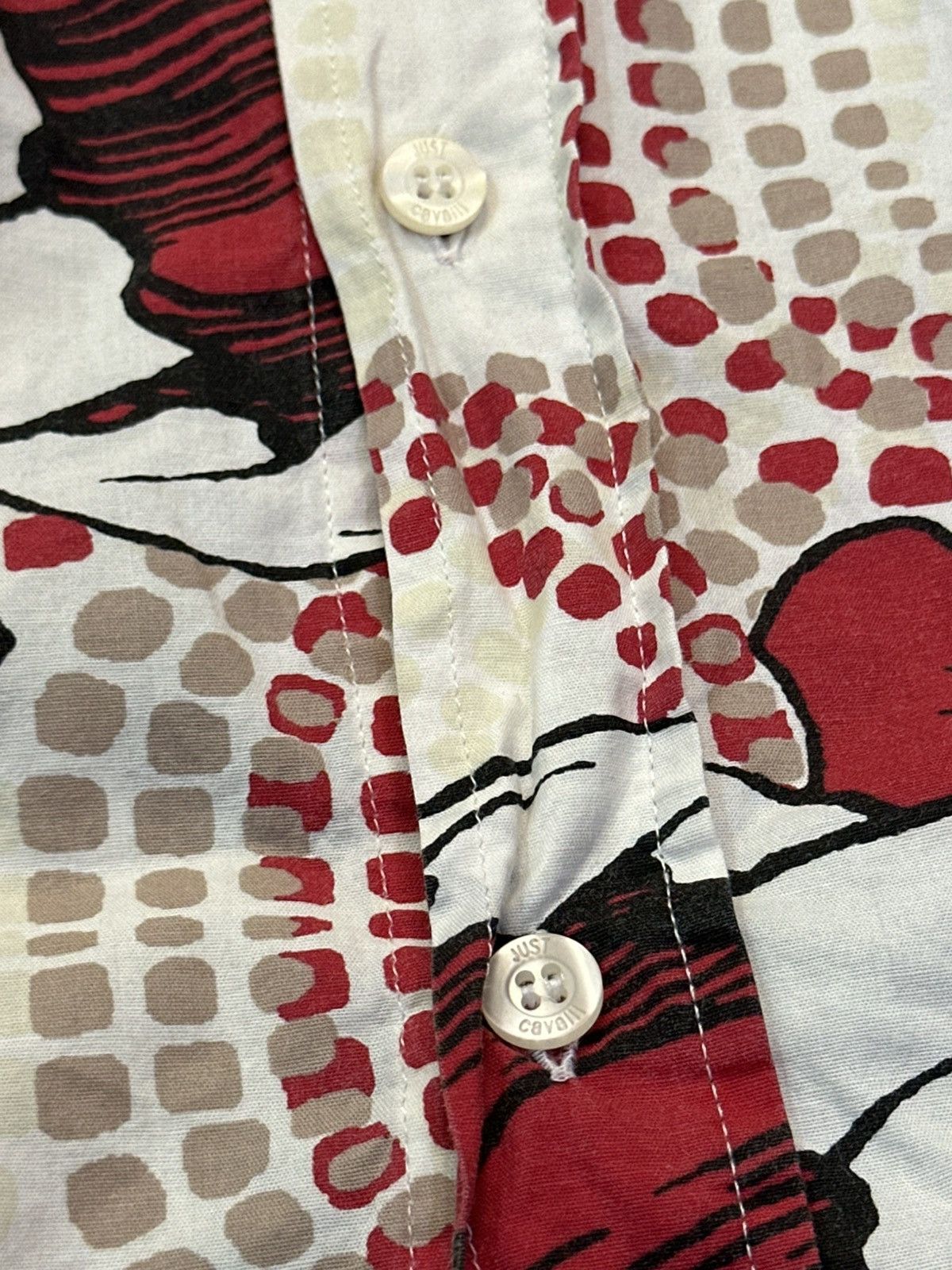Just Cavalli Just Cavalli By Roberto Cavalli Printed Button Up Shirt Size US S / EU 44-46 / 1 - 5 Thumbnail