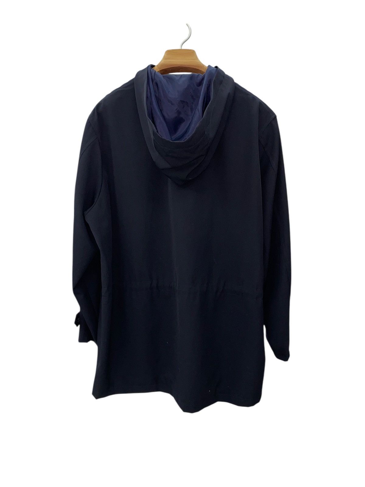 Y's for Men × Yohji Yamamoto Yohji Yamamoto AW98 dark navy blue wool hooded jacket Size US L / EU 52-54 / 3 - 4 Thumbnail