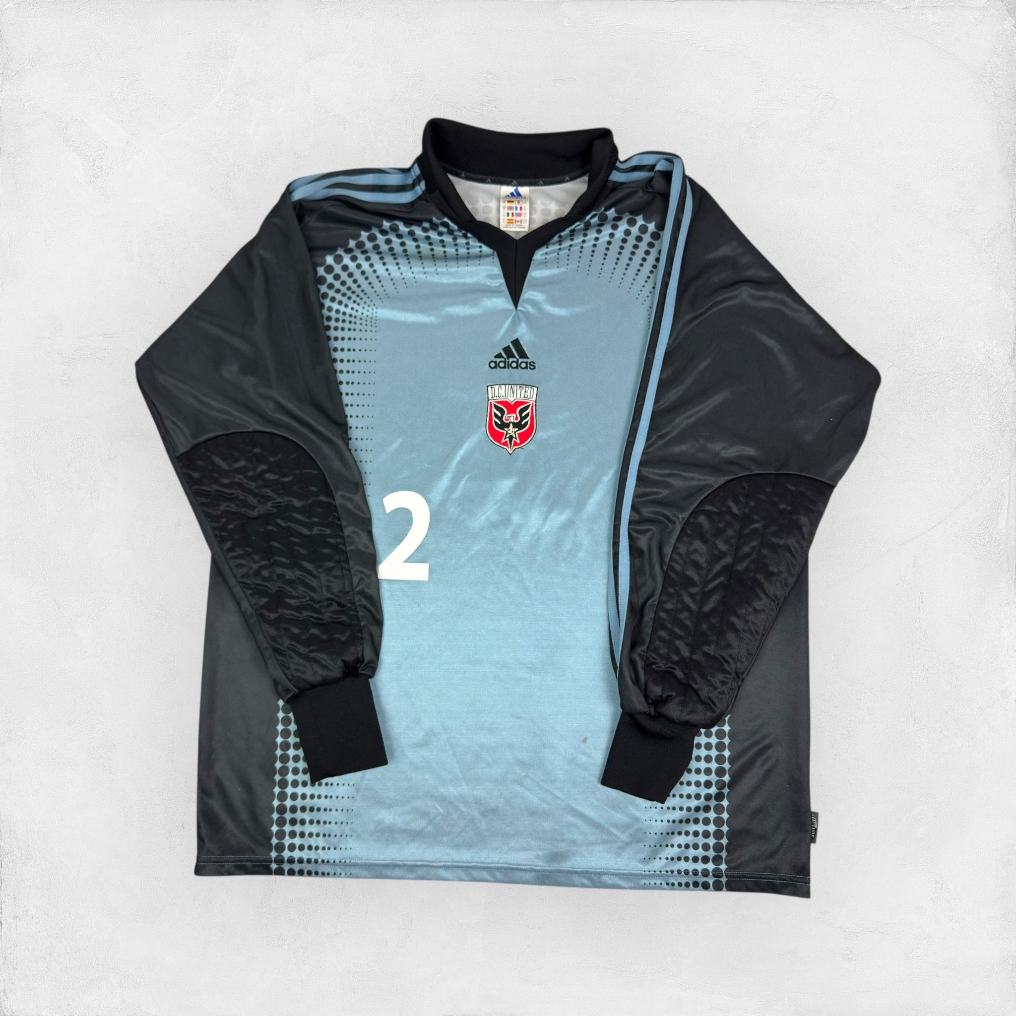 Adidas Adidas Men's D.C. United Goalkeeper Mark Simpson Jersey XL Size US XL / EU 56 / 4 - 1 Thumbnail