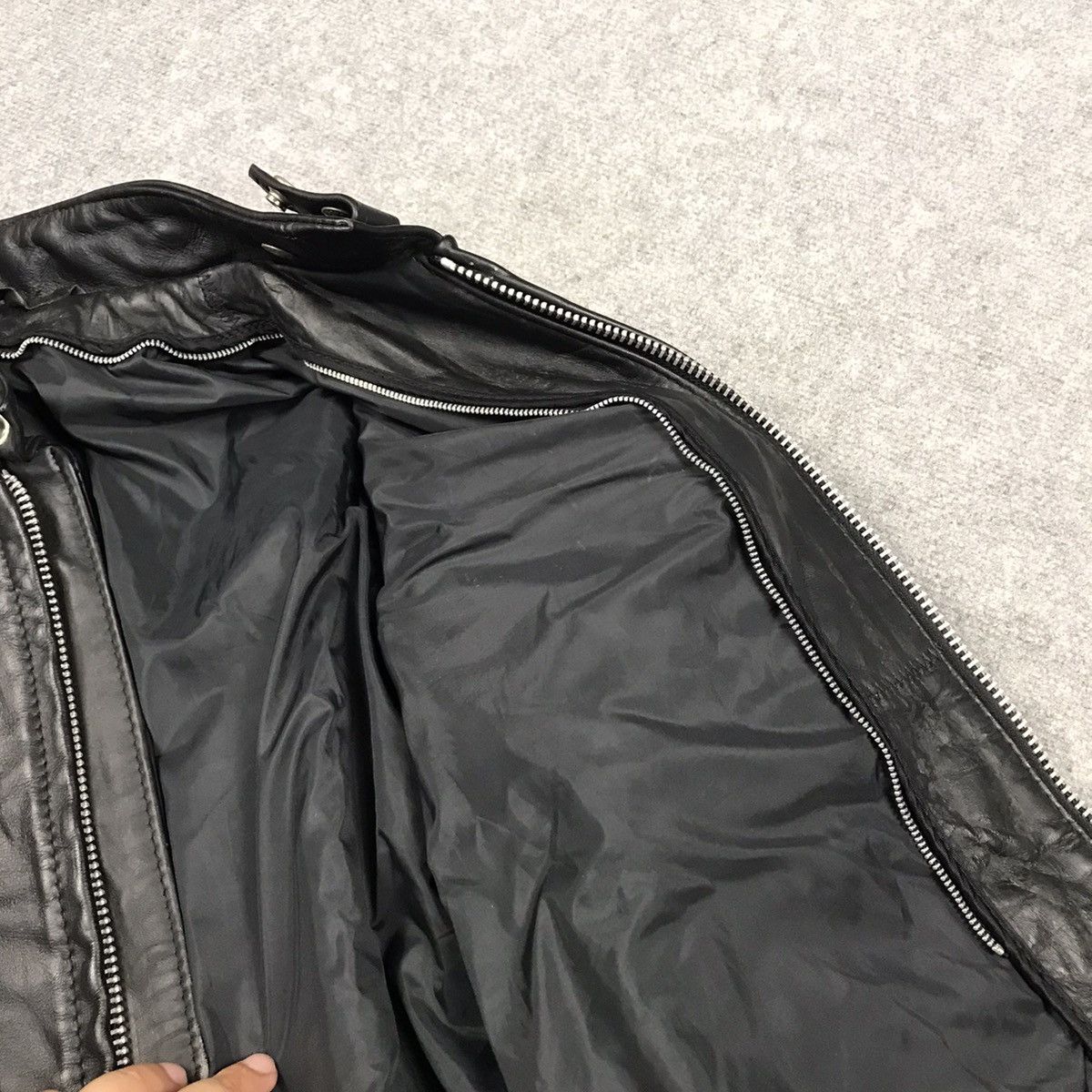 If Six Was Nine × Schott Schott leather jacket biker style punk black jacket Size US S / EU 44-46 / 1 - 19 Thumbnail