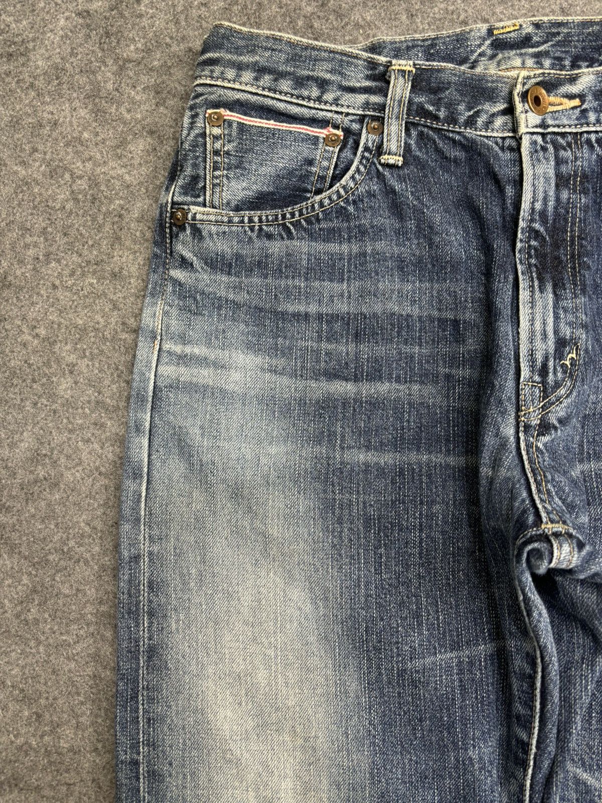 Edwin 💥Vintage Style Denim💥Edwin 505 Selvedge Denim F564 Size US 30 / EU 46 - 4 Thumbnail