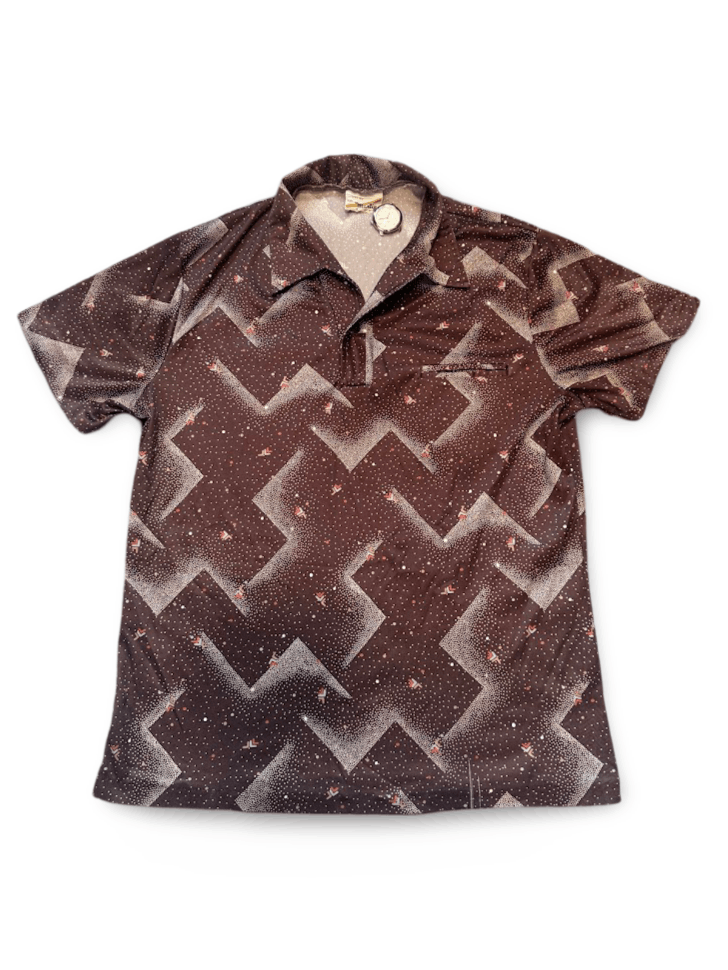 Designer Vintage 80s Designer Polo Shirt Size US L / EU 52-54 / 3 - 1 Thumbnail