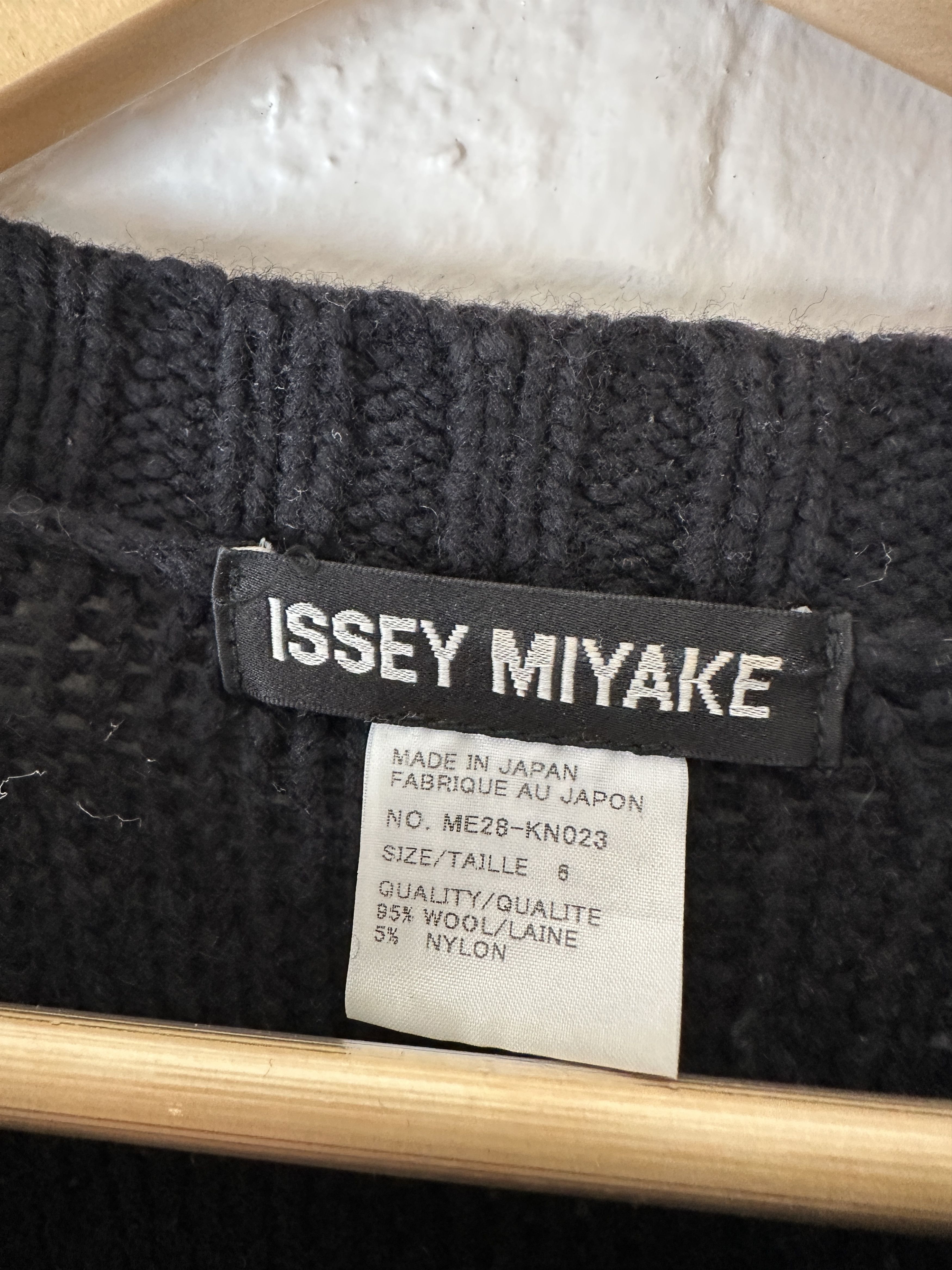 Issey Miyake Issey Miyake Knit Wool Sweater Size US XXL / EU 58 / 5 - 4 Thumbnail
