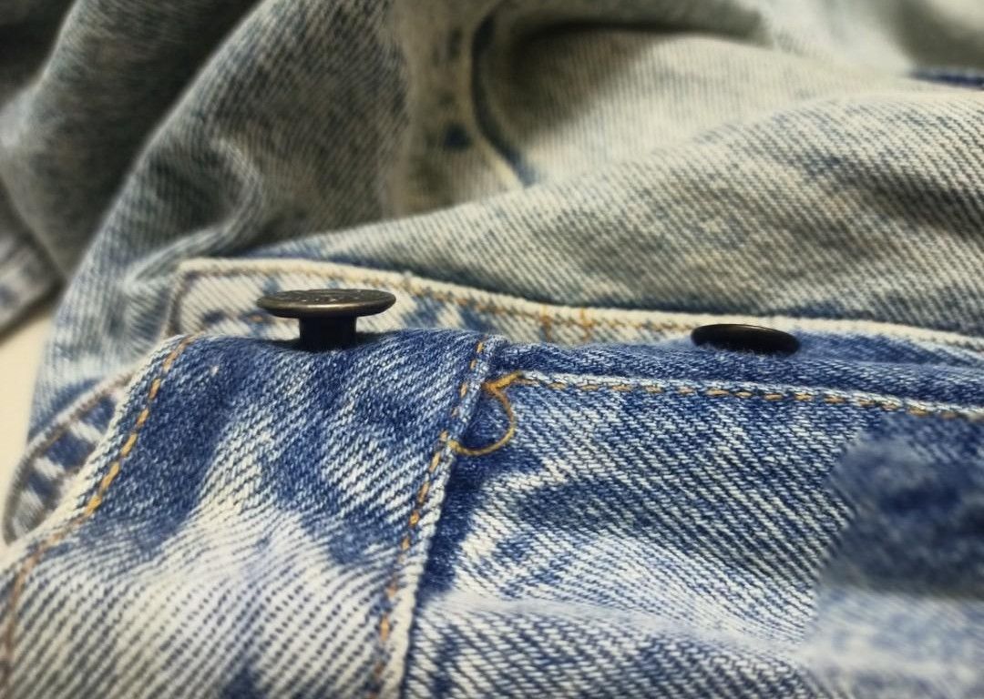 Levi's Vintage 80s levis 501 acid wash Size US 39 - 8 Thumbnail