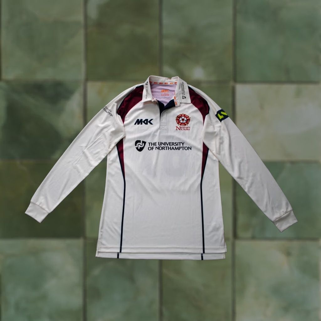 Vintage VINTAGE NORTHAMPTONSHIRE COUNTY CRICKET CLUB LONGSLEEVE SHIRT JERSEY WHITE SIGNED M Mens M BNWT Size US M / EU 48-50 / 2 - 1 Thumbnail