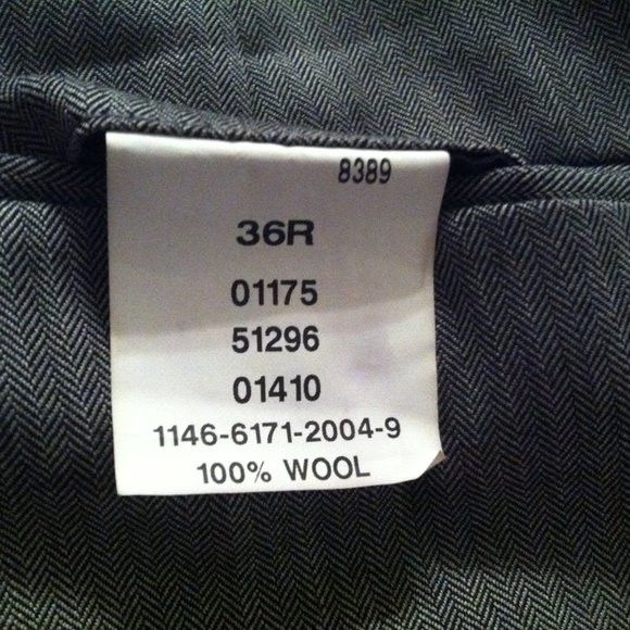 Jos. A. Bank JOS.A.BANK MEN'S NEW 100%WOOL DRESS PANTS SIZE: 36/UNHEMMED Size 36R - 9 Thumbnail