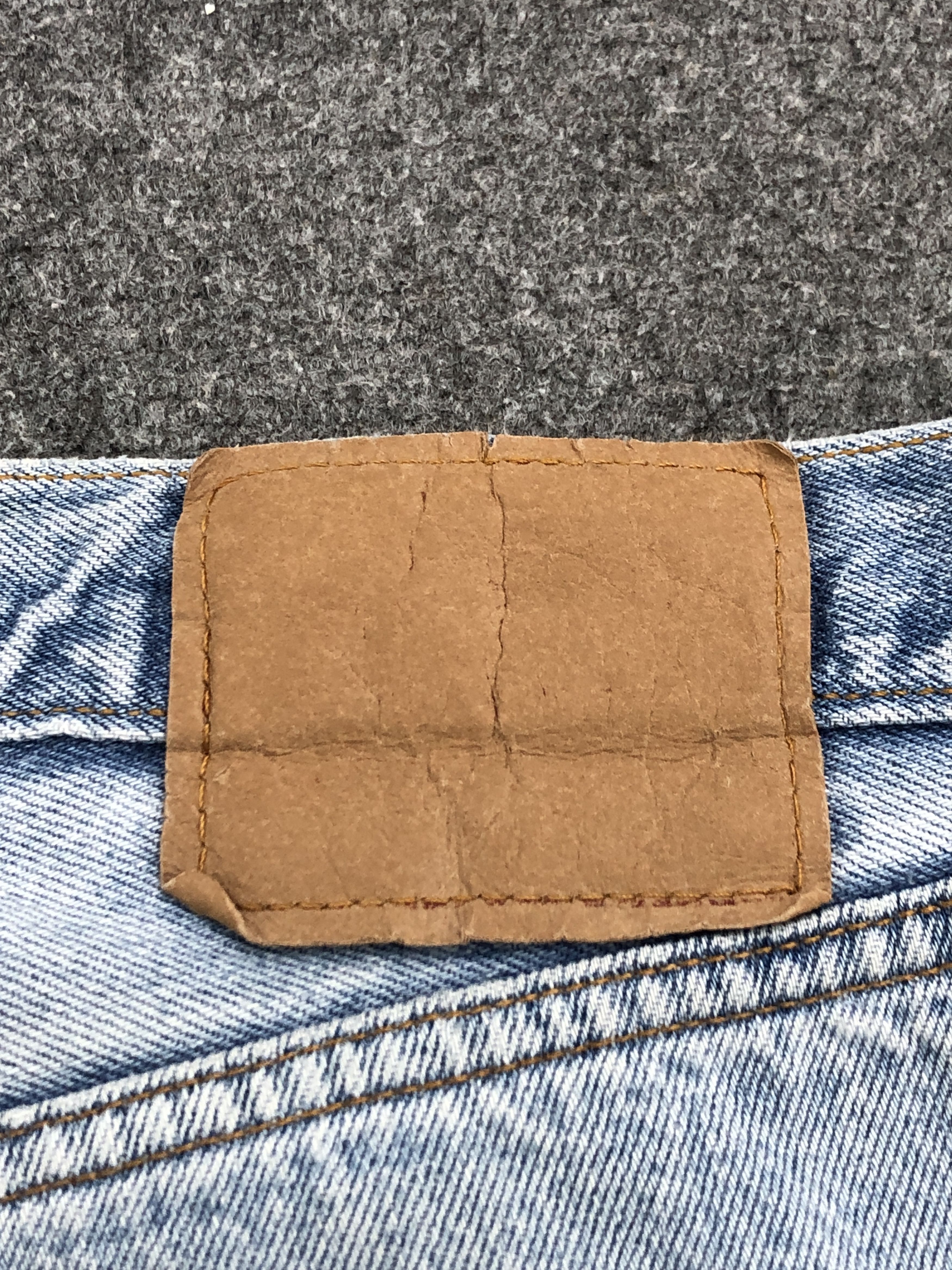 Light Blue Washed Vintage 90s Levis 501 Jeans