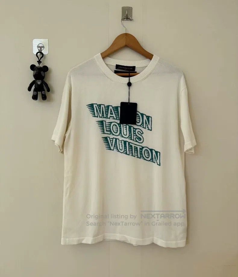 Louis Vuitton Louis Vuitton Phantom letter knitted short sleeve Size US L / EU 52-54 / 3 - 1 Thumbnail