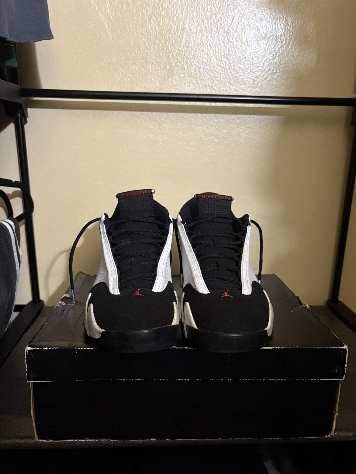 Jordan 14 black toe 2014