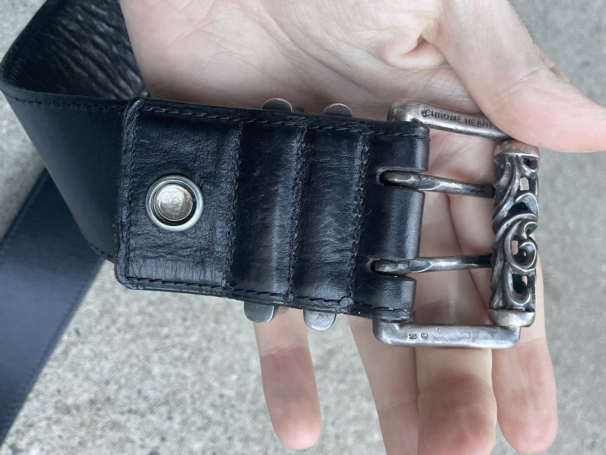 Chrome Hearts Chrome Hearts Double Roller Belt Size ONE SIZE - 3 Thumbnail