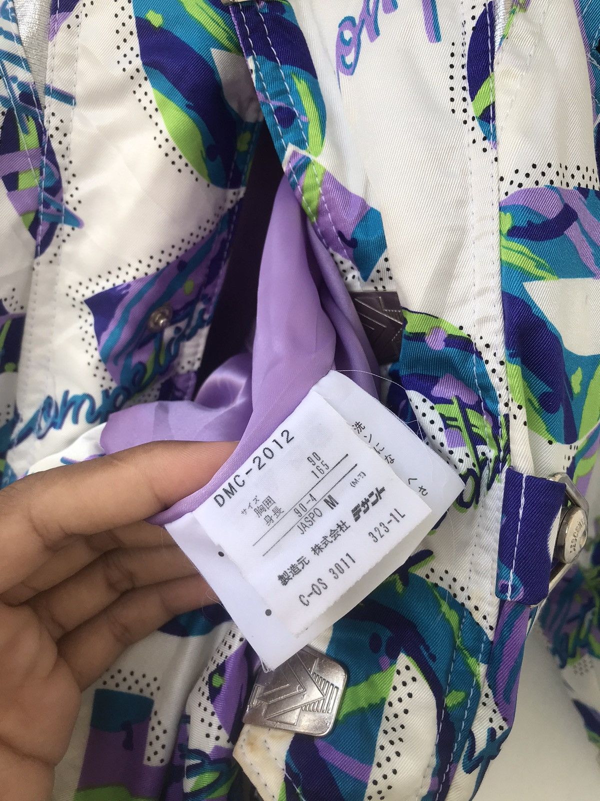 Descente Vtg Descente Competition Overprint bomber Jacket Size US M / EU 48-50 / 2 - 6 Thumbnail