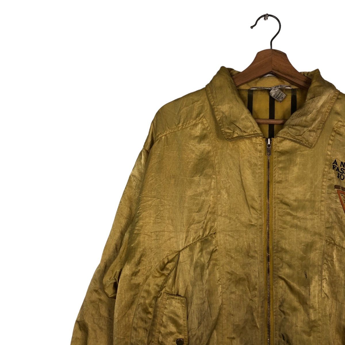 Japanese Brand × Vintage 📌VINTAGE BOMBER JACKET BREE-ZEE BIG LOGO JAPAN Size US M / EU 48-50 / 2 - 8 Thumbnail