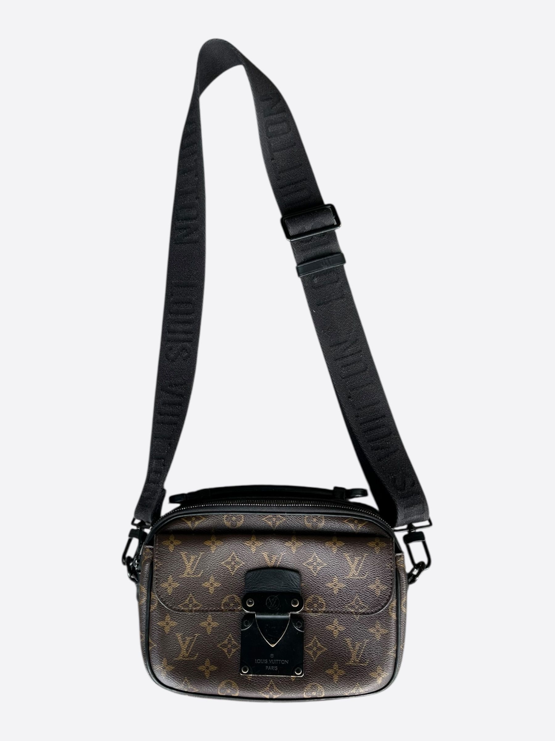 Louis Vuitton Louis Vuitton Brown Monogram S-Lock Messenger Bag Size ONE SIZE - 1 Thumbnail
