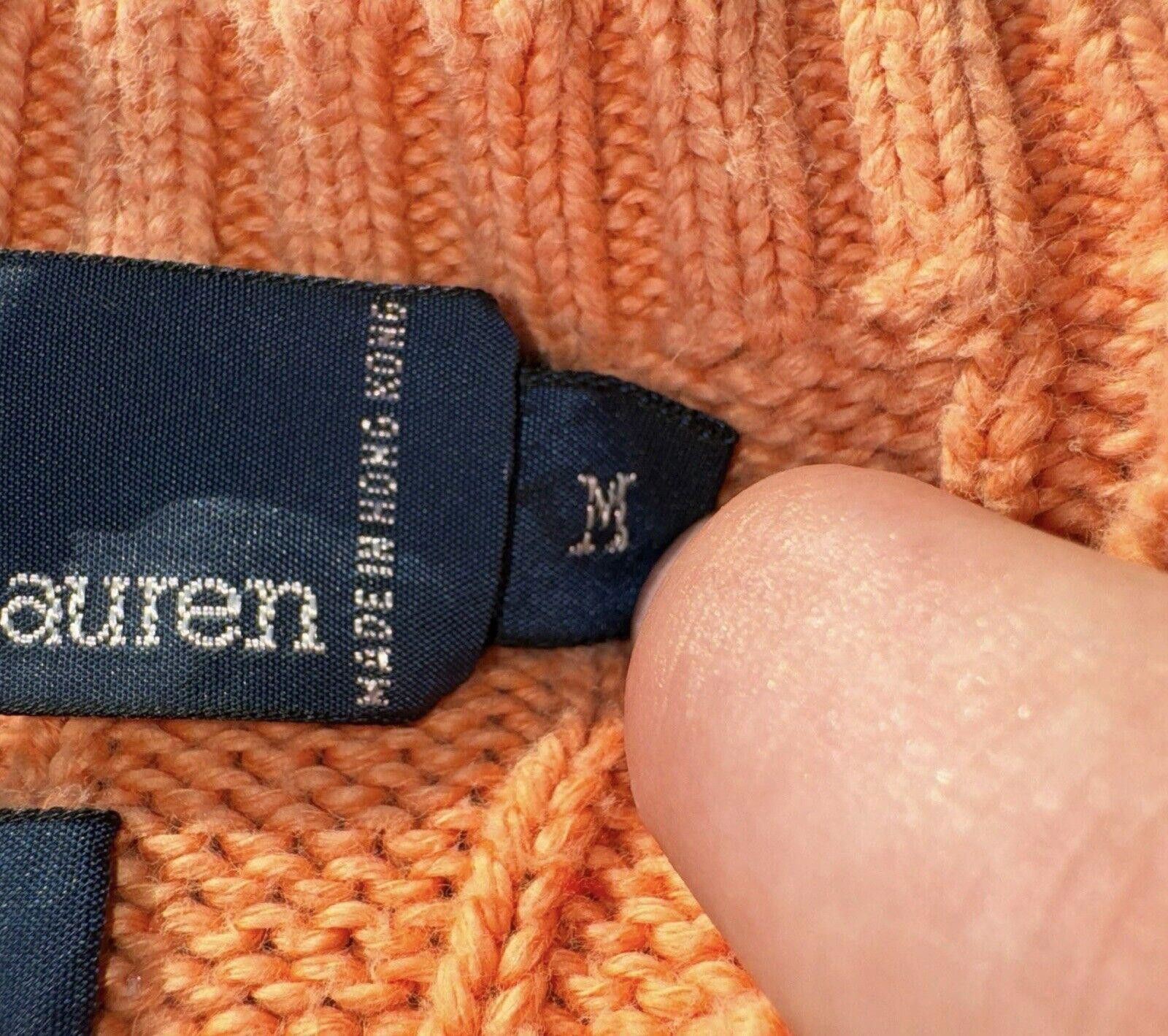 Polo Ralph Lauren VTG Polo Ralph Lauren Pony Cable Knit Sweater Womens M Size M / US 6-8 / IT 42-44 - 7 Thumbnail