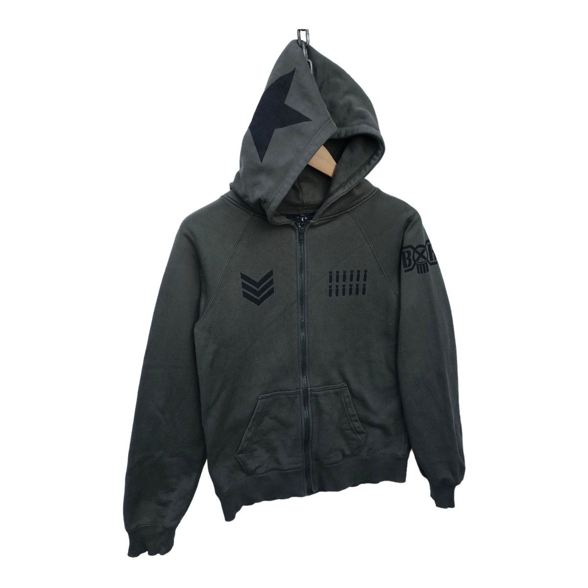 Bounty Hunter Bounty Hunter Japan Streetwear Hoodie Streetwear Sweater Size US XS / EU 42 / 0 - 4 Thumbnail