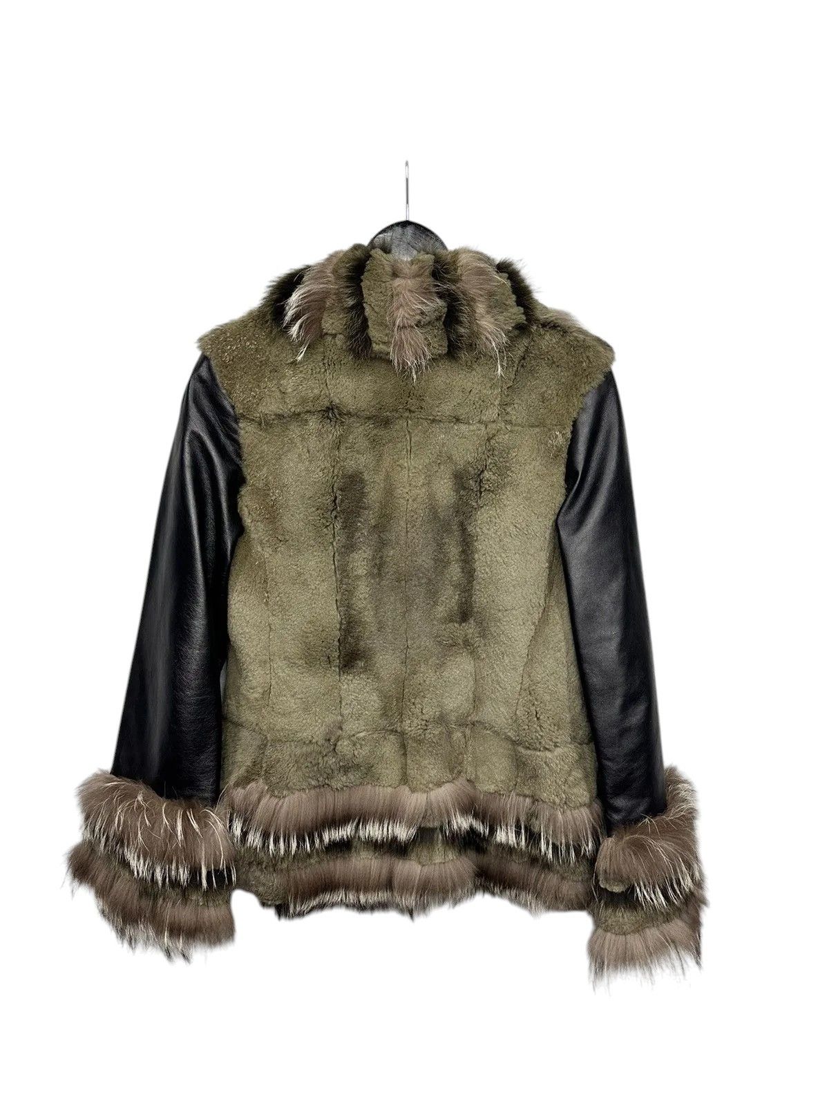 If Six Was Nine Fendi Rabbit Fur Jacket Rare IfSixWasNine LeGrandBleu Size M / US 6-8 / IT 42-44 - 6 Thumbnail