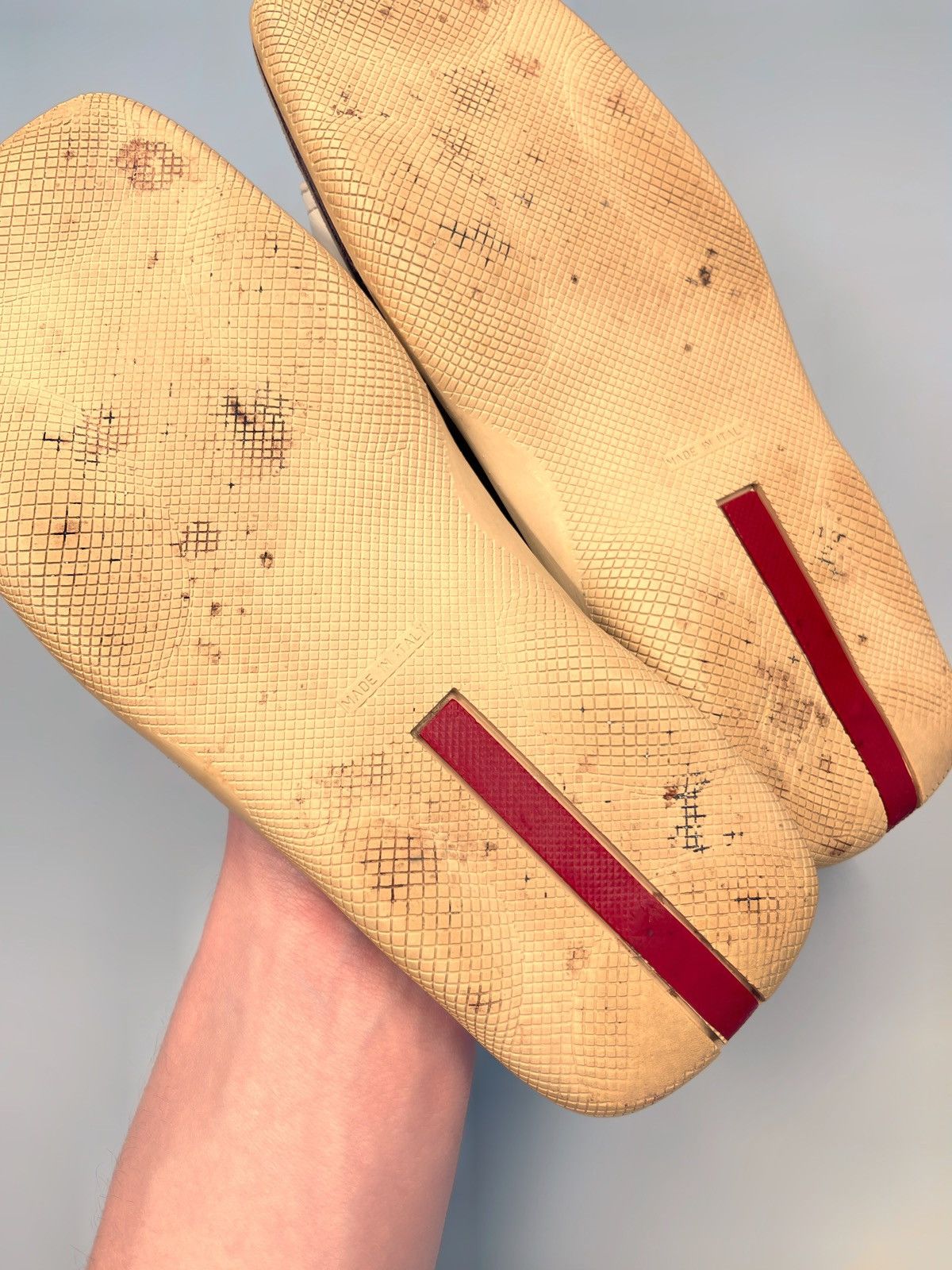 Prada Prada Leather Sandals Slide Size US 6.5 / IT 36.5 - 6 Thumbnail