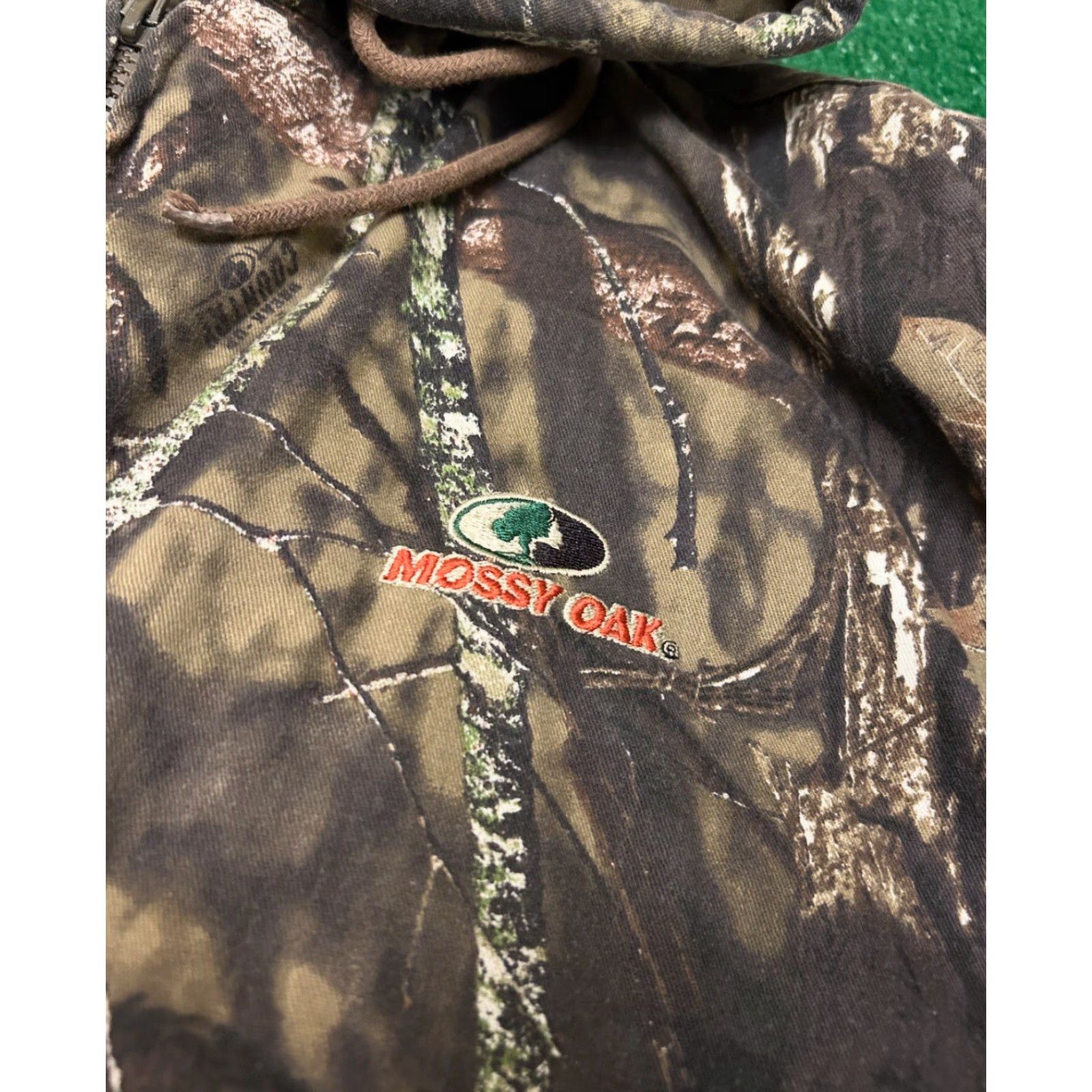 Vintage VINTAGE Mossy Oak Real Tree Camo Hunter Work Detroit Hoodie Jacket 2XL Mens Size US XXL / EU 58 / 5 - 3 Thumbnail