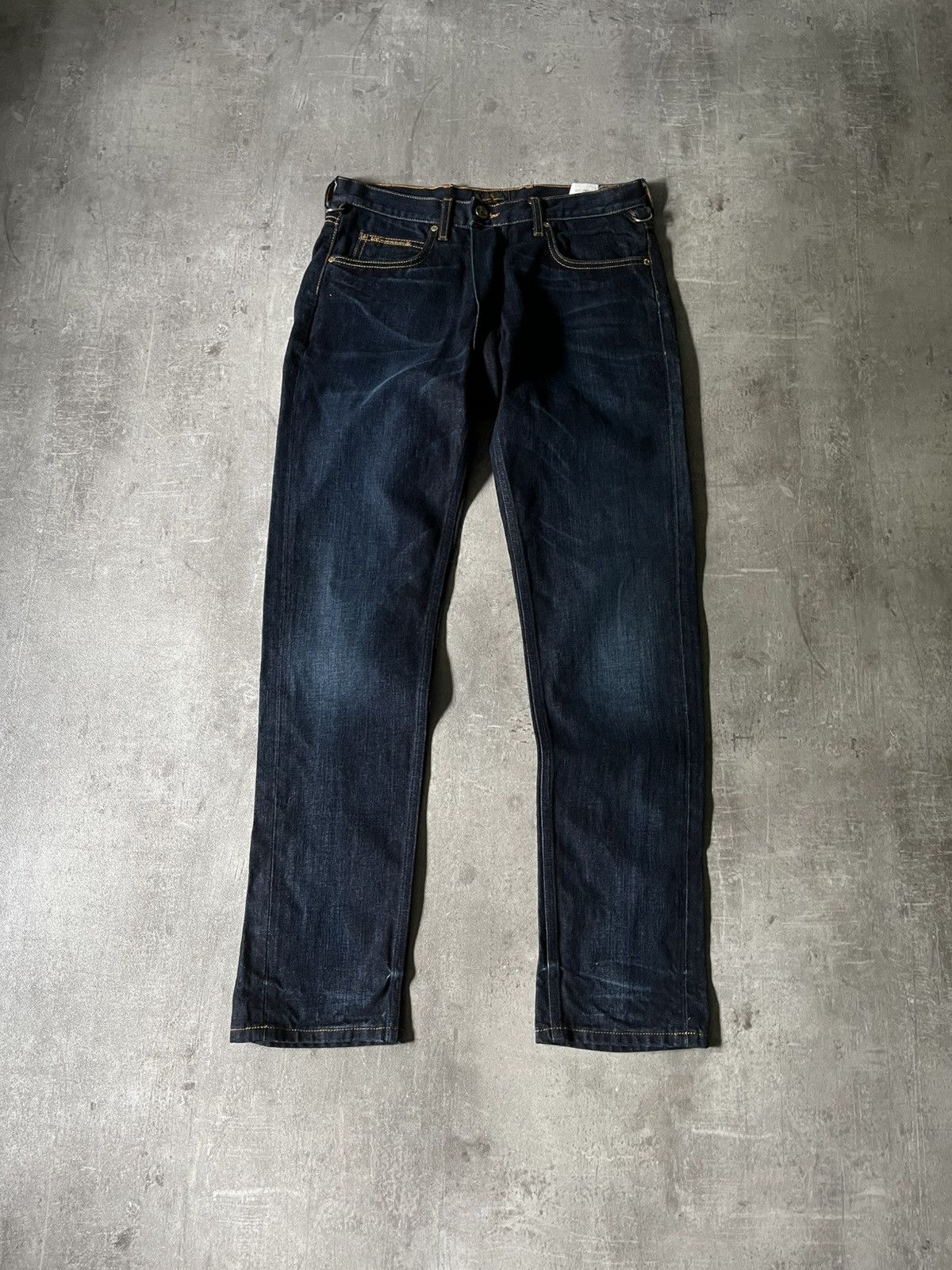 Lee × Vivienne Westwood Vivienne Westwood x Lee zipped crotch jeans navy rare Size US 30 / EU 46 - 1 Thumbnail