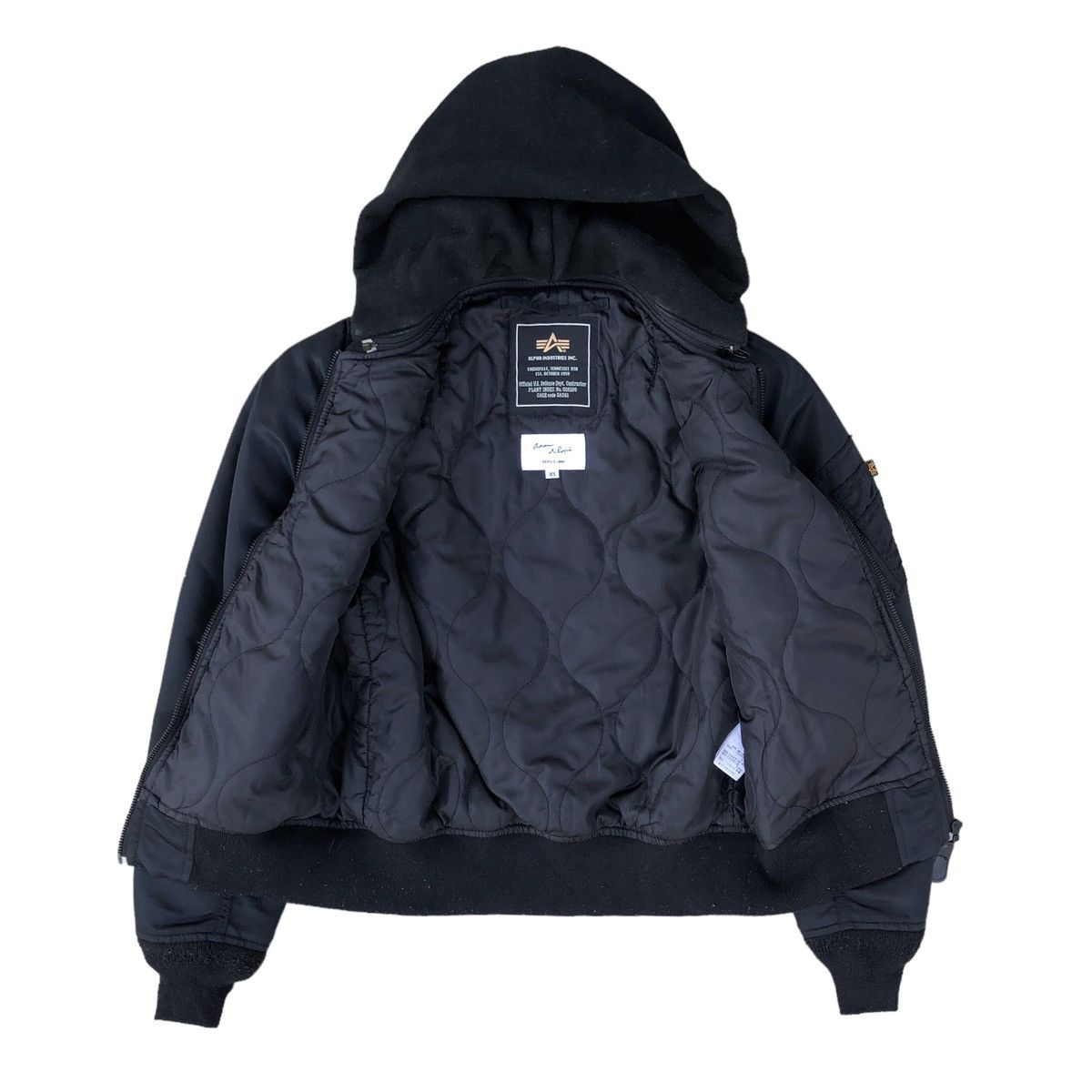 Alpha Industries Alpha Industries x Adam et Rope' Ma-1 Bomber Jacket Size XS / US 0-2 / IT 36-38 - 10 Thumbnail