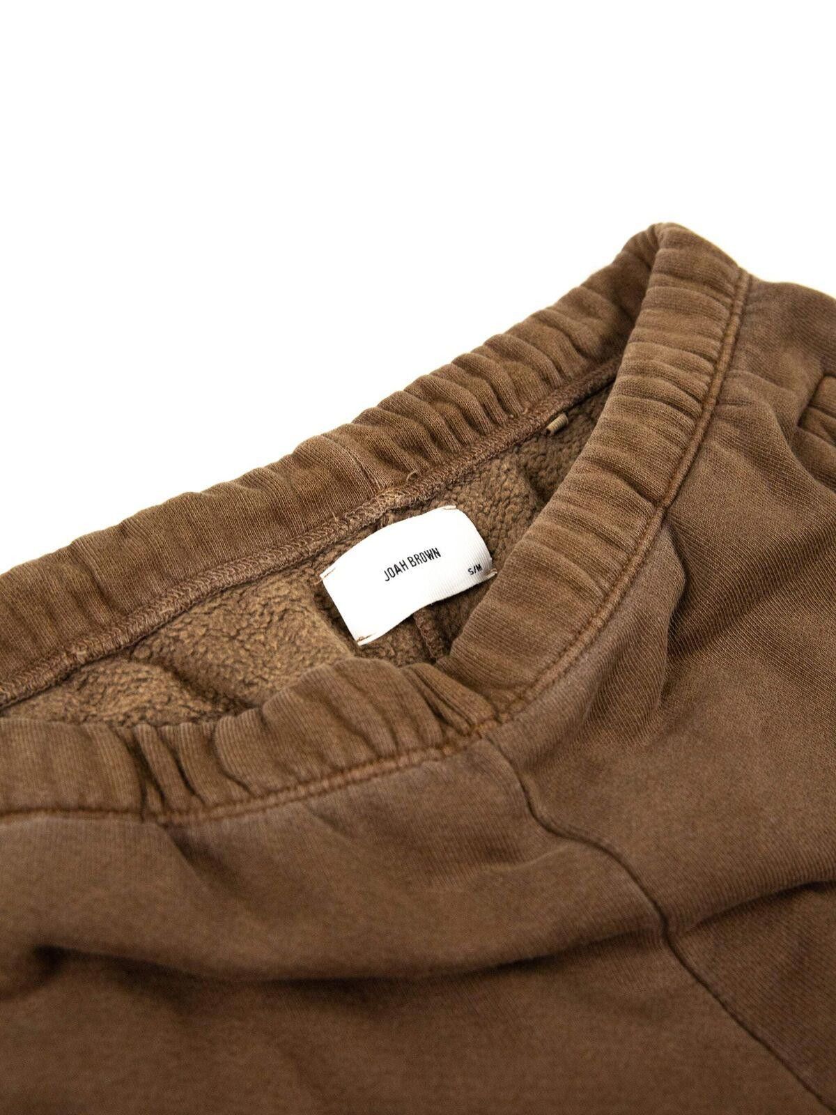 Designer Joah Brown Womens Brown Sweatpants X-Small Brown Size 28" / US 6 / IT 42 - 2 Thumbnail