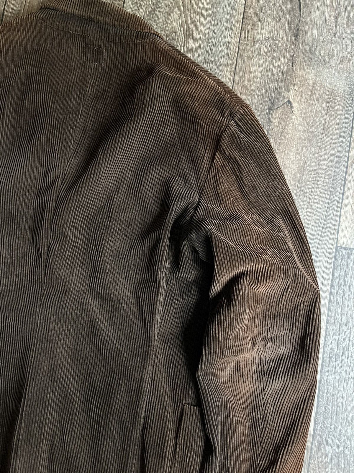 C.P. Company × Massimo Osti Vintage 00s C.P. Company 3 Buttons Velvet Italian Blazer Size 52R - 13 Thumbnail
