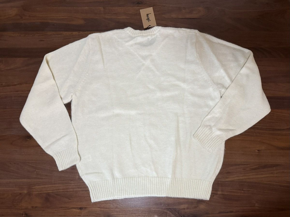 Stussy STÜSSY Double Cable Sweater in Natural Men’s Size XL Size US XL / EU 56 / 4 - 8 Thumbnail