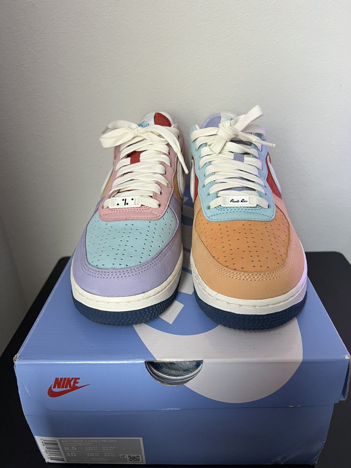 Nike Nike Air Force 1 Low “Puerto Rico Boricua” Size US 8.5 / EU 41-42 - 4 Thumbnail