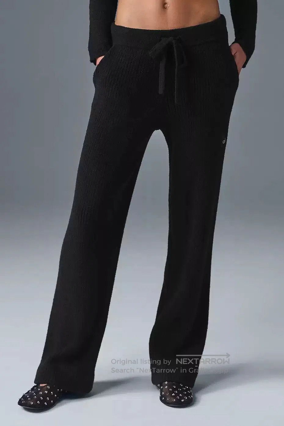 Alo Yoga Snuggle Up Sweater Pants.