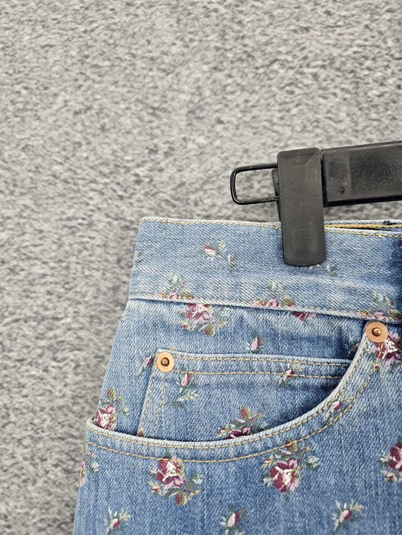 Gucci GucciPrinted denim skirt 2503-Nextarrow Size 28" / US 6 / IT 42 - 3 Thumbnail