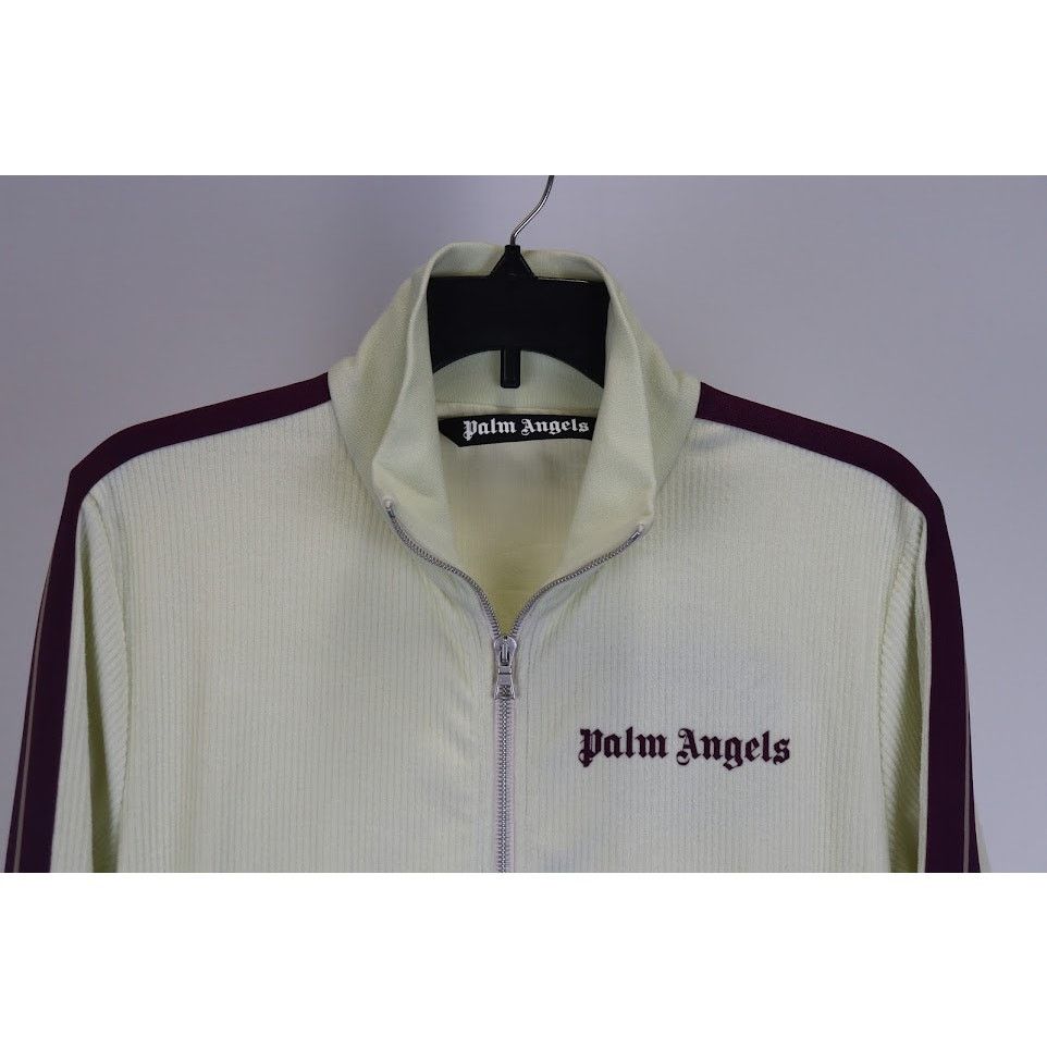 Palm Angels o1rshd1 Q:2 / Cord Fleece Track Jacket in Light Grey/Purple Size US M / EU 48-50 / 2 - 6 Thumbnail