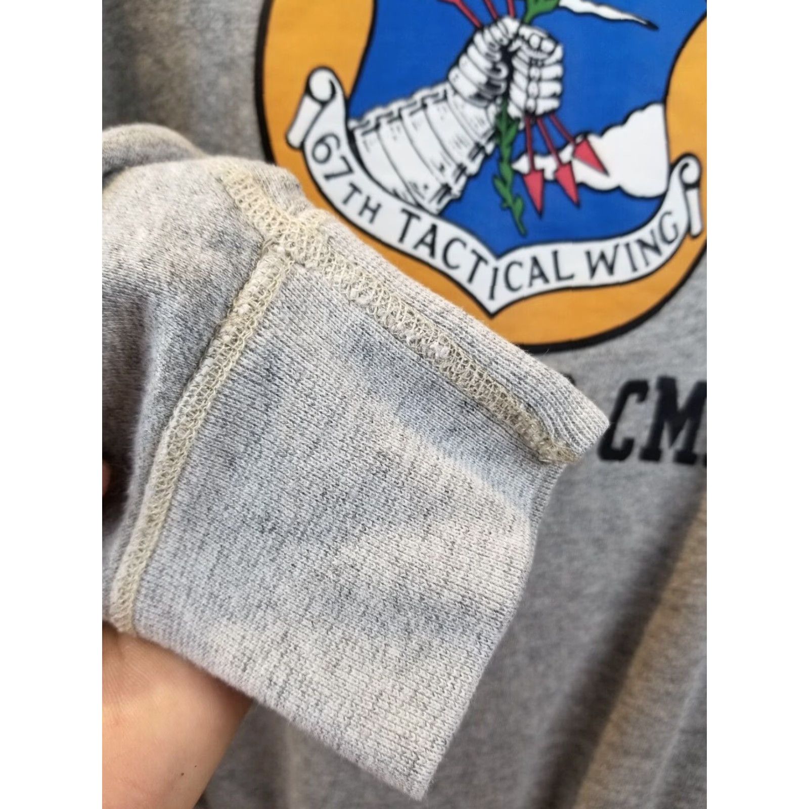 Vintage VINTAGE RALPH LAUREN POLO COUNTRY DOUBLE V NECK GRAY SWEATSHIRT L Mens Size US L / EU 52-54 / 3 - 5 Thumbnail