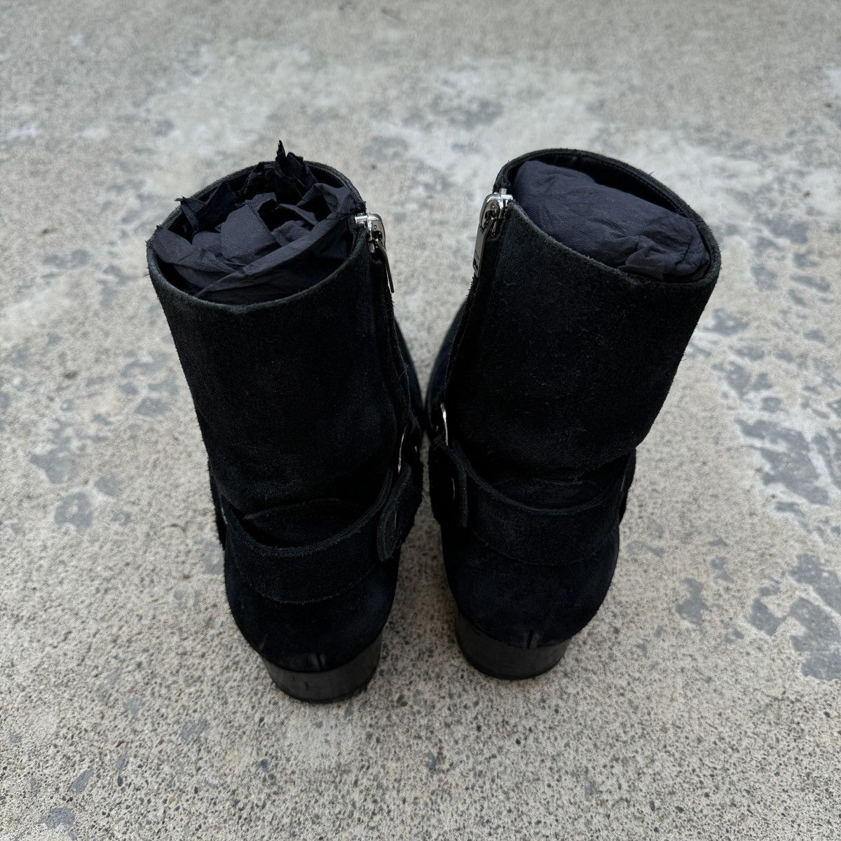 Saint Laurent Paris × Yves Saint Laurent SLP Saint Laurent Paris Wyatt Harness Boots Size US 9.5 / EU 42-43 - 4 Thumbnail