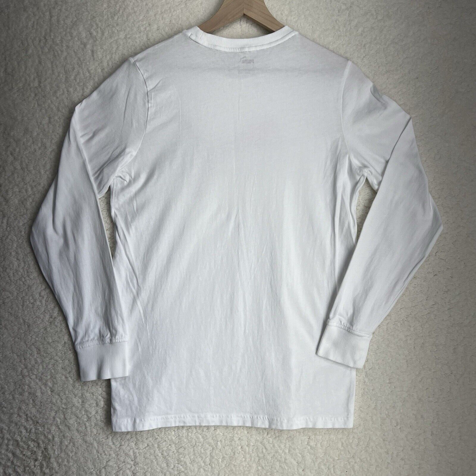 Puma Puma Men’s Small White Long Sleeve Shirt Size US S / EU 44-46 / 1 - 4 Thumbnail