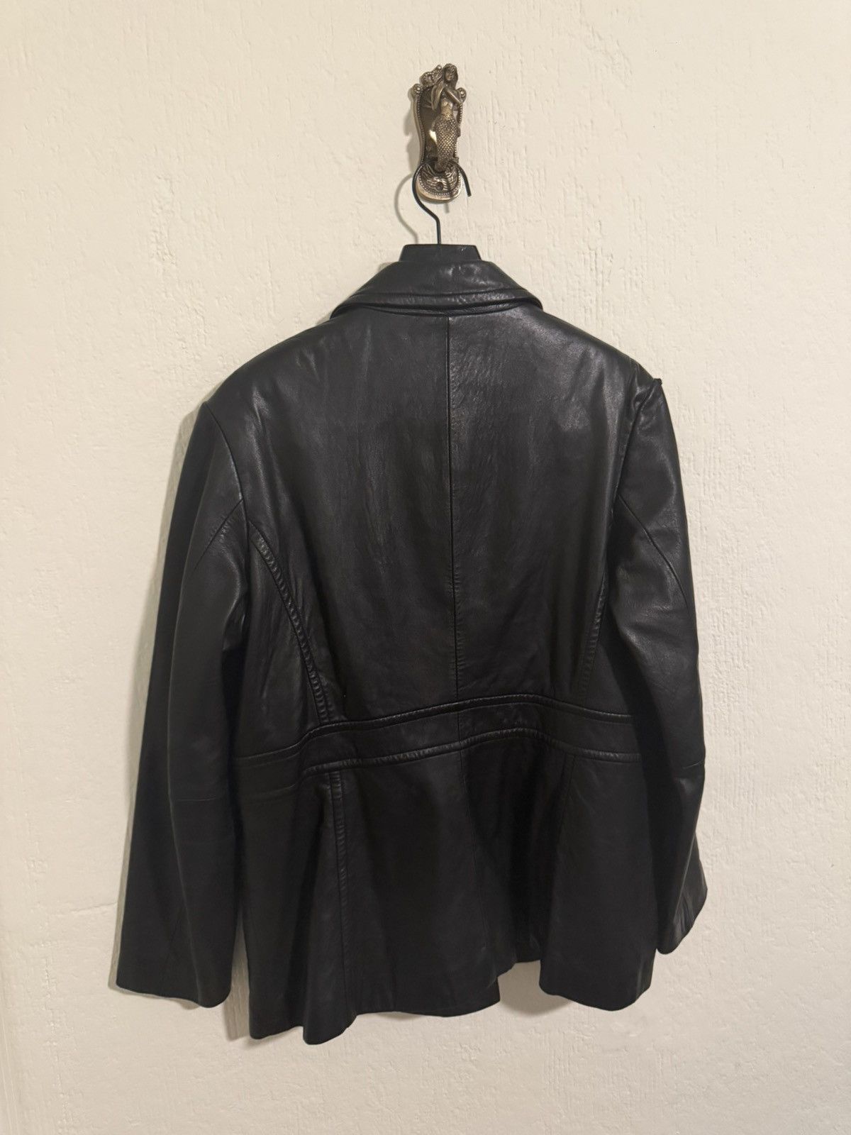 Genuine Leather Vintage genuine leather four button blazer jacket size L Size US L / EU 52-54 / 3 - 5 Thumbnail