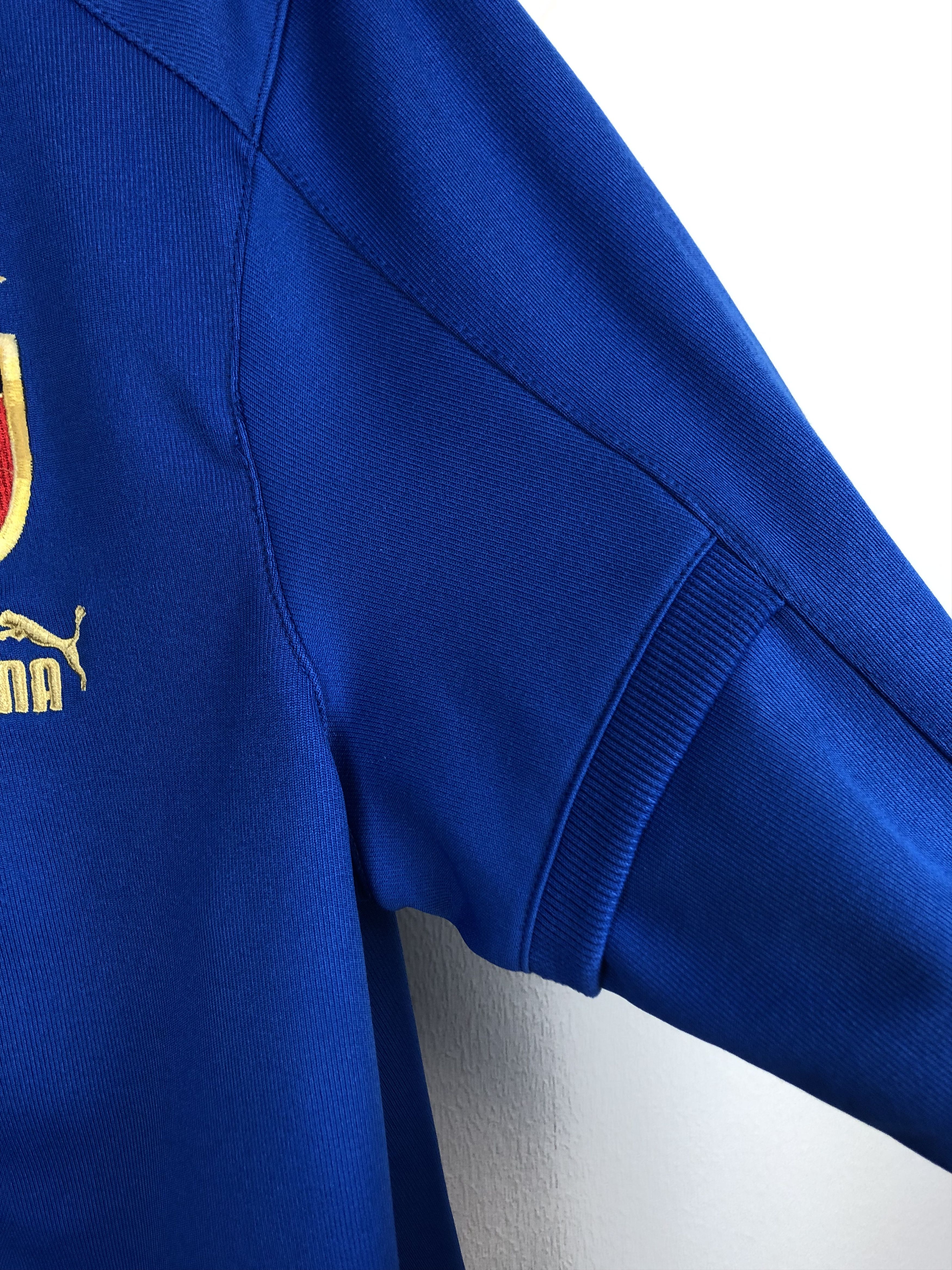 Vintage Vintage Puma Italy Football Jacket Soccer Track Top National Size US L / EU 52-54 / 3 - 4 Thumbnail