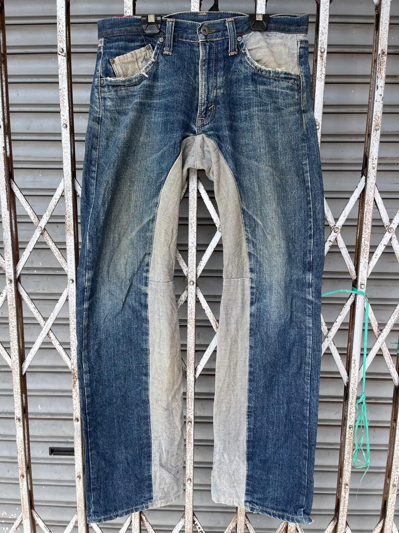 Japanese Brand × Vintage 🔥 RARE!! BLUE WAY MODERN VINTAGE DENIM JEAN Size US 33 - 1 Thumbnail