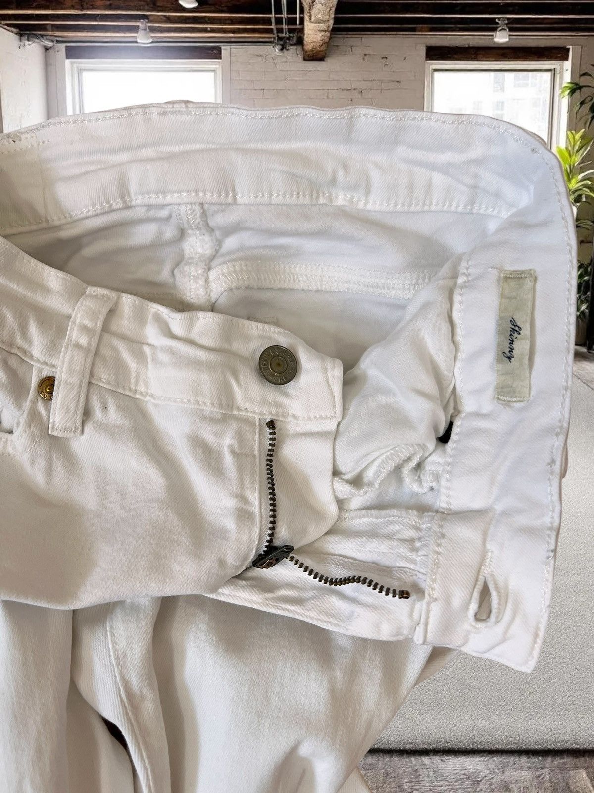 Denim & Supply Ralph Lauren Denim & Supply Ralph Lauren white jeans size W26 L32 Size 26" / US 2 / IT 38 - 5 Thumbnail