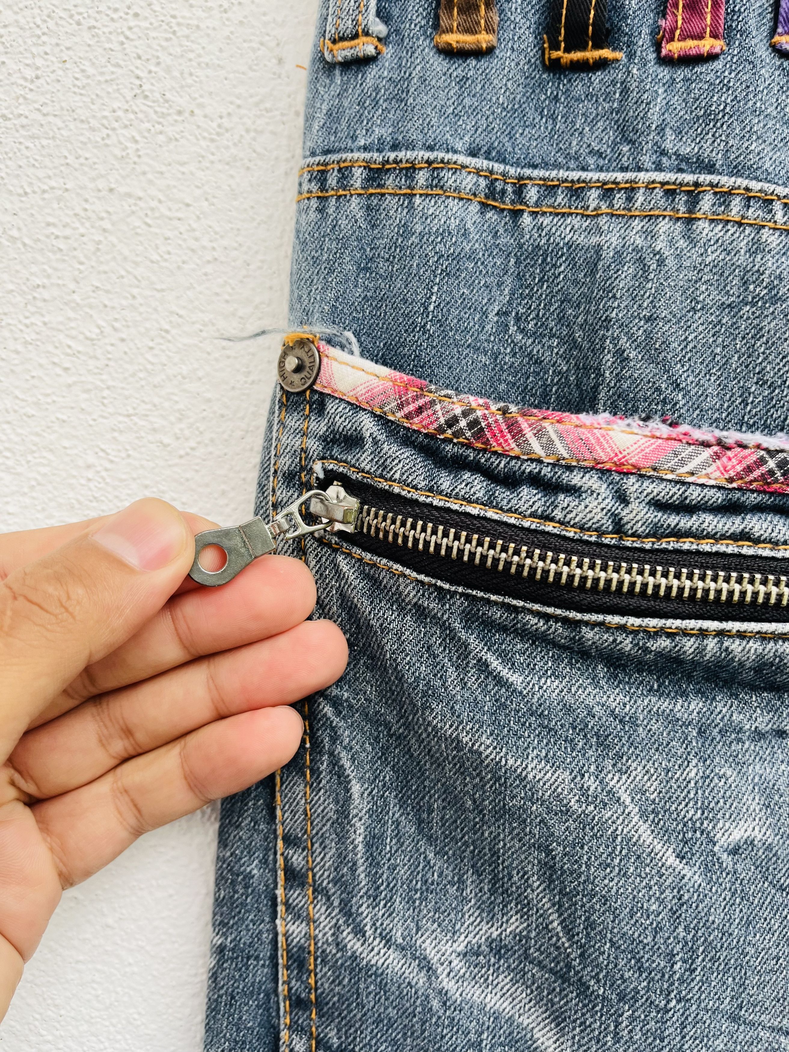 Japanese Brand × Vintage Vintage Nylaus Jeans Japanese Distressed Fashion Style Size US 29 - 9 Thumbnail