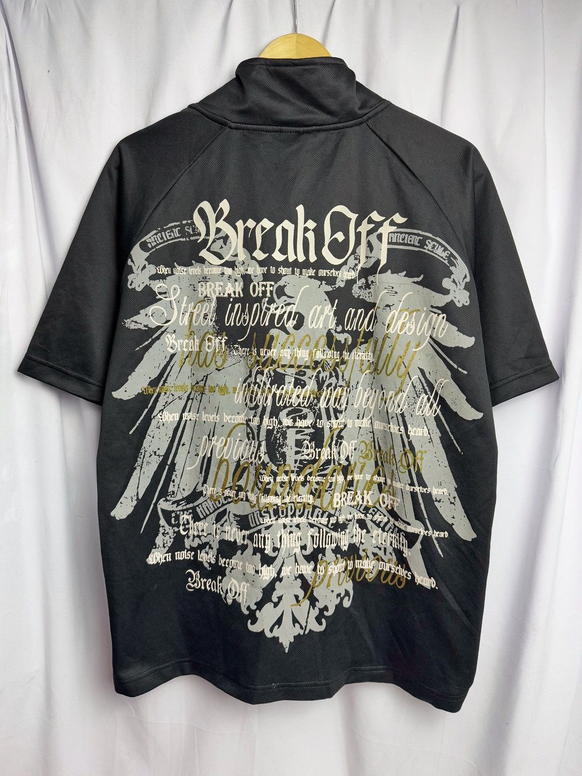 Hysteric Glamour × If Six Was Nine × Japanese Brand Break Off Tribal Poem Japanese Tees Zipper Size US L / EU 52-54 / 3 - 2 Thumbnail